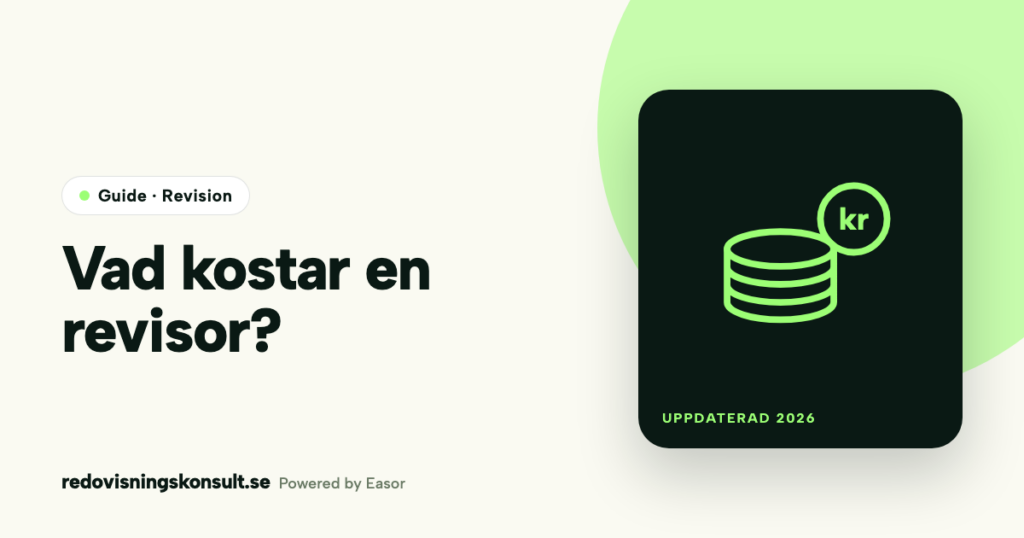 Vad kostar en revisor – guide från Redovisningskonsult.se